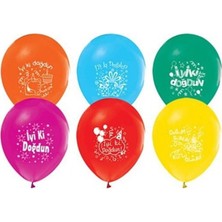 Çıtı Pıtı Store Iyiki Doğdun Yazılı Balon 10 Lu