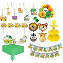 Çıtı Pıtı Store Safari Parti Seti 8'li