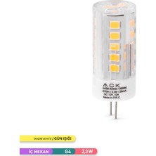 Ack 2.3W LED Kapsül Ampul 3000K Gün Işığı G4