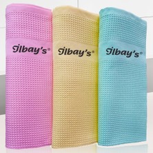 İlbay's 3'lü (İthal) Mikrofiber Temizlik Bezi 40X60 CM - Orijinal - Ümit İlbay&Filiz İlbay