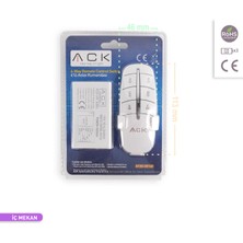 Ack 4 Lü Avize Kumandası 220V 200W-1000W