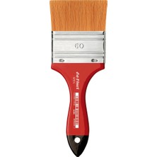 Da Vinci  Spin Sentetik Ekstra Yumuşak Düz Uçlu Geniş Yüzey Fırçası  Seri 5080  NO60