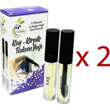 Tunalı Life Kaş ve Kirpik Bakım Yağı 10 + 10 ml - 2 Adet