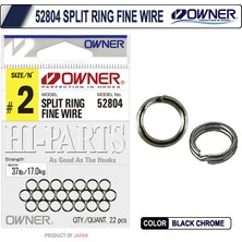 Owner 52804 Split Ring Fine Wire Halka
