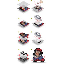 Pixel Pixel Eğitici, Eğlenceli Boncuk Aktivite ve Oyuncak Seti, Disney Princess BB29-05