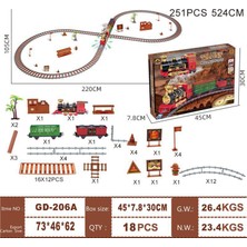 Işıklı ve Sesli Oyuncak Tren Seti (Yurt Dışından)