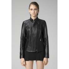 Dericlub Kasuka Gerçek Deri Kadın Mont