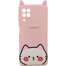 Nettech Samsung Galaxy A22 4g Uyumlu Cartoon Case Seri Arka Koruma