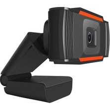 Jcs_weilan 480 P Sabit Odaklı USB Webcam - Turuncu ve Siyah (Yurt Dışından)