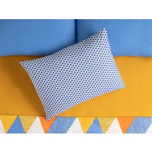 English Home Unique Trine Pamuklu Tekli Yastık Kılıfı 50 x 70 cm Lacivert