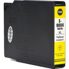 Photo Print Epson Workforce Pro WF-6090/6590 T9084XL/T9074 Yüksek Kapasite Sarı Muadil Kartuş 4.000 Sayfa
