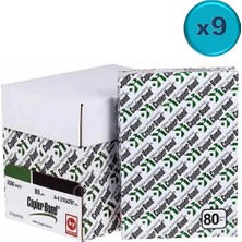 Copier Bond (Ve-Ge) A4 80GR/M2 Fotokopi Kağıdı 22500 Adet (45PK*500)