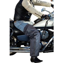 Markaflex Motosiklet Sürücü Sıvı ve Rüzgar Geçirmez Isı Yalıtımlı Koruyucu Pantolon Motorcu Yağmurluk