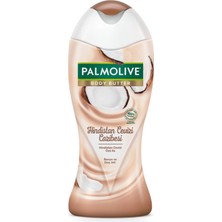 Colgate Visible White Diş Macunu 75 ml x2, 360 Visible White Orta Diş Fırçası, Palmolive Body Butter Duş Jeli 250 ml + Duş Lifi & Fırça Kabı