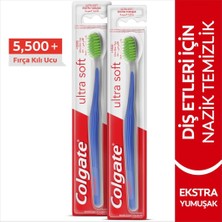 Colgate Ultra Soft Diş Etleri Için Nazik Temizlik Yumuşak Diş Fırçası x 2