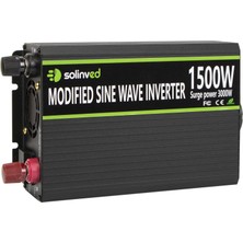 Solinved Slv Serisi 1500W Modifiye Sinüs Inverter 12V