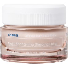 Korres  Apothecary Wild Rose Night-Brightening Sleeping Facial 40ML