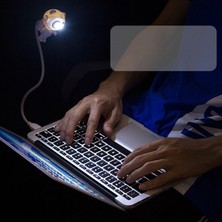 Keyfim Shop Panda Astronot USB LED Gece Lambası
