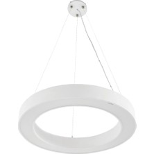 Pamir Galaksi O Beyaz Çember Tipi Sarkıt LED Armatür Ø1155mm, 79 W