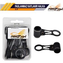 Port Fish Paslanmaz Katlanır Halka 5 Li Pkt
