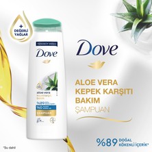 Dove Saç Bakım Şampuanı Aloe Vera Kepek Karşıtı Bakım 400 ml