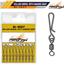 Port Fish BL-3027 Hızlı Değişim Fırdöndüsü