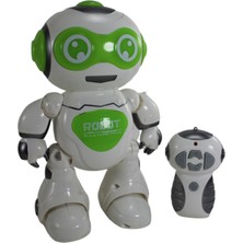 Gepettoys Kutulu Kumandalı Sesli Işıklı Hareketli Robot