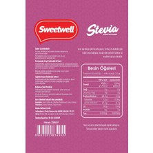 Sweetwell Stevia Prebiyotik Lifli Toz Sofralık Tatlandırıcı 500 gr x 6 Adet