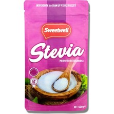 Sweetwell Stevia Prebiyotik Lifli Toz Sofralık Tatlandırıcı 500 gr x 6 Adet