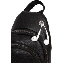 Newish Polo Body Bag Çapraz Vegan Deri Sırt Çantası En: 18 cm Boy: 28 cm Genişlik : 6 cm