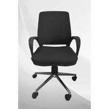 Porziyon Comfy Çalışma Sandalyesi | Ofis Koltuğu | Krom Ayaklı