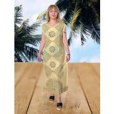 Boutique Venüs Şilebezi Taş Baskılı Elbise
