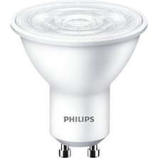 Philips Essential LED 4.7W-50W Sarı Işık 2700K GU10 220V LED Spot Ampul 10 Adet