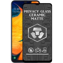 Caseart Samsung Galaxy A30 Tam Kaplayan Mat Seramik Nano Esnek Hayalet Ekran Koruyucu