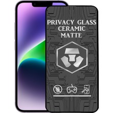 Caseart Apple iPhone 14 Tam Kaplayan Mat Seramik Nano Esnek Hayalet Ekran Koruyucu