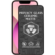 Caseart Apple iPhone 13 Mini Tam Kaplayan Mat Seramik Nano Esnek Hayalet Ekran Koruyucu