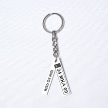 Beymarka Kişiye Özel Bmw Ix Plaka Anahtarlık