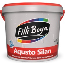 Filli Boya Aqusto Silan Dış Cephe Boyası Beyaz 7.5lt