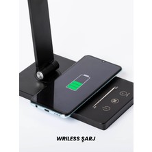 Espar Kablosuz Wireless Usb şarj Masa Lambası Led 5 renk ayarlanabilir