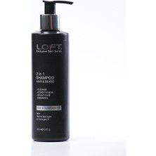 Loft 2 In 1 Shampoo Erkek Şampuan 250ML.