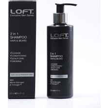 Loft 2 In 1 Shampoo Erkek Şampuan 250ML.