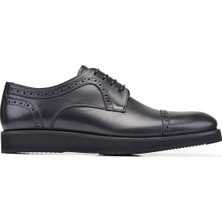 Nevzat Onay Siyah Günlük Bağcıklı Erkek Ayakkabı -12335-