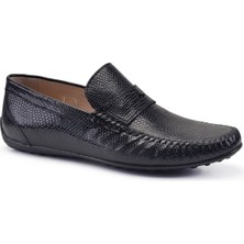 Nevzat Onay Siyah Yazlık Loafer Erkek Ayakkabı -22921-