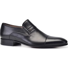 Nevzat Onay Siyah Klasik Loafer Erkek Ayakkabı -10944-