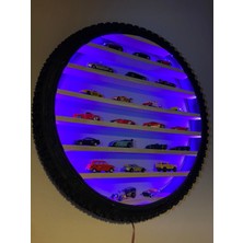 Kupon Rgb Led'li Koleksiyon Rafı