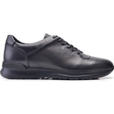 Nevzat Onay Siyah Baskı Sneaker Erkek Ayakkabı -11886-