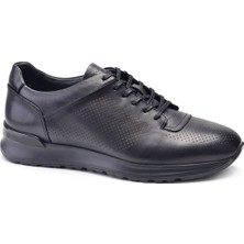 Nevzat Onay Siyah Baskı Sneaker Erkek Ayakkabı -11886-