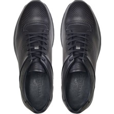 Nevzat Onay Siyah Baskı Sneaker Erkek Ayakkabı -11886-