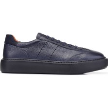 Nevzat Onay Lacivert Bağcıklı Erkek Sneaker Ayakkabı