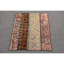 Kayra Export Türk Halısı, Eskitme Halı, Halı, 80X90 cm Yeşil Halı, Ofice Araba Paspası Halı,  11408